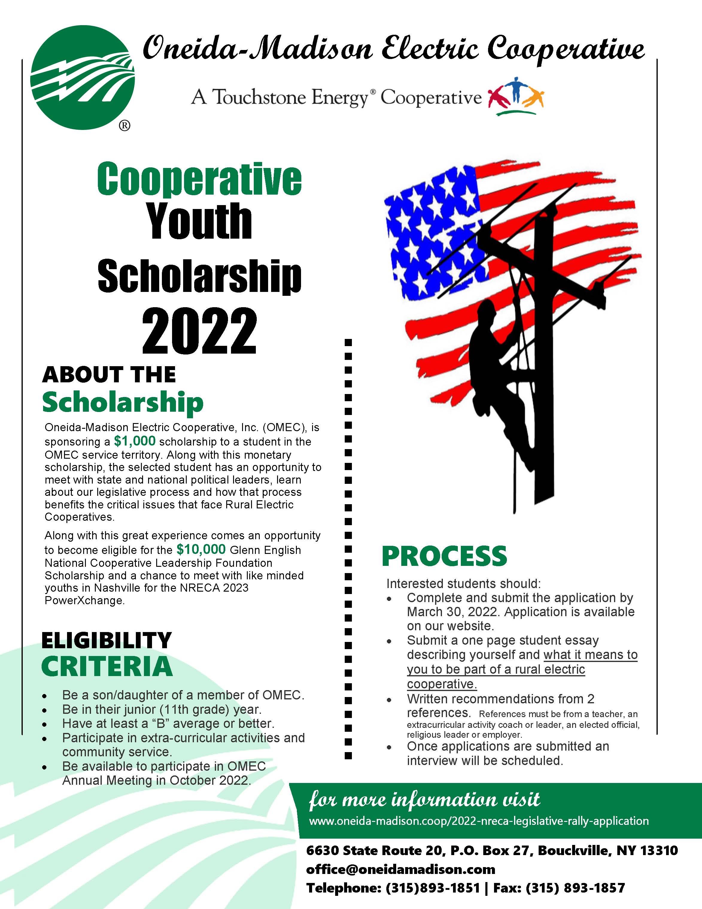 2022 Youth Scholarship